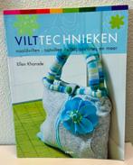 Boek Vilttechnieken: Naaldvilten, natvilten, viltapplicaties, Verzenden, Zo goed als nieuw, Overige onderwerpen