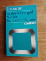 De duivel en god & over het existentialisme J.P. Sartre, Gelezen, J.P. Sartre, Ophalen of Verzenden, Nederland