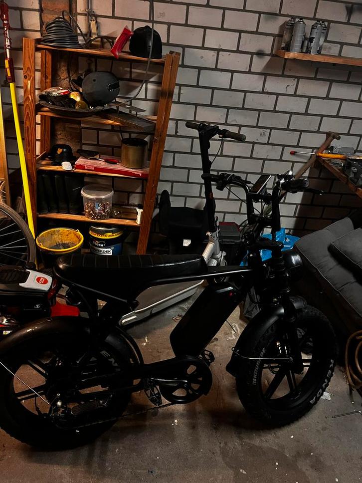 Ouxi V8 Fatbike, Fietsen en Brommers, Elektrische fietsen, Gebruikt, Overige merken, 51 tot 55 cm, 30 tot 50 km per accu, Ophalen