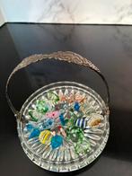 Murano snoepjes in glazen bonbonniere, Antiek en Kunst, Ophalen of Verzenden