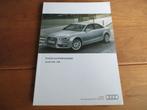 Instructieboek Audi A4, A4 Avant, A4 Allroad, Audi S4 2012, Ophalen of Verzenden