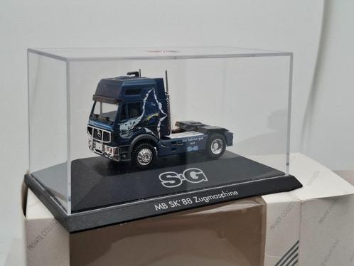 Mercedes Benz Actros - Herpa 1/87, Hobby en Vrije tijd, Modelauto's | 1:87, Zo goed als nieuw, Bus of Vrachtwagen, Herpa, Verzenden