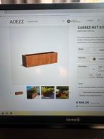 Adezz bloembak carrez 200x50x60 cortenstaal, Ophalen, Zo goed als nieuw, Metaal
