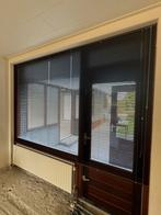 Aluminium jaloezieën donkerbruin 2715 mm x 1850 mm, Ophalen, Bruin, Zo goed als nieuw, 200 cm of meer