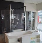 Super luxe inloopdouche wand  - van 2 zijden in te lopen, Ophalen, Zo goed als nieuw, Chroom, Overige typen