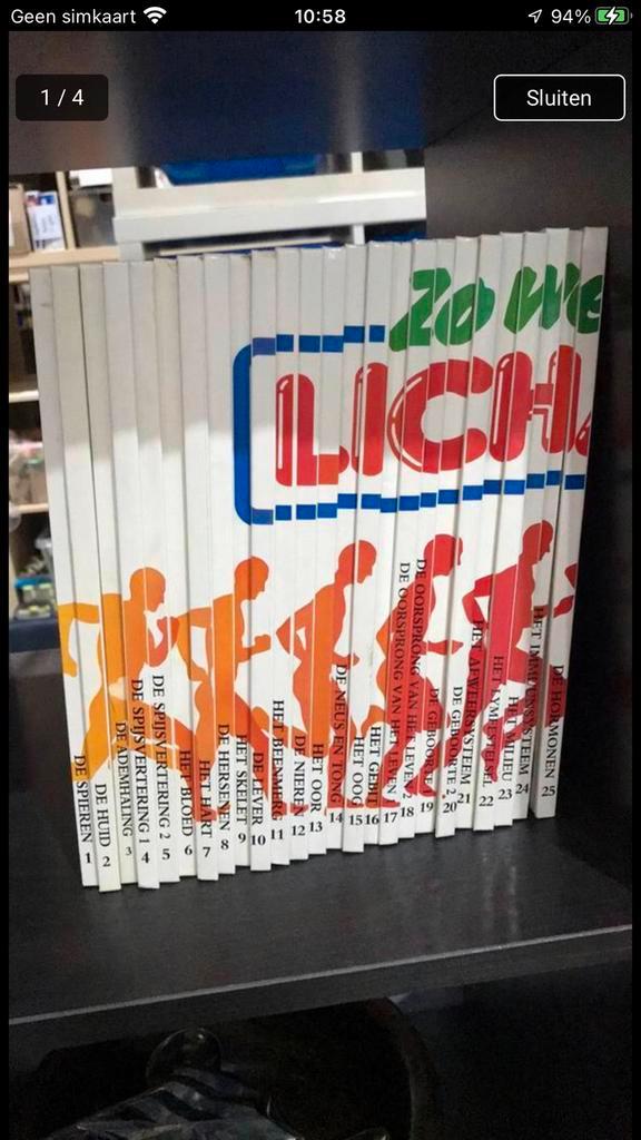 Complete serie, Zo werkt je lichaam. 25 delen., Boeken, Gezondheid, Dieet en Voeding, Zo goed als nieuw, Ophalen of Verzenden