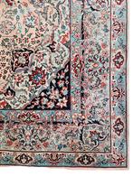 Handgeknoopt Perzisch wol Isfahan tapijt pink 171x245cm, 200 cm of meer, 150 tot 200 cm, Overige kleuren, Perzisch vintage oosters hype