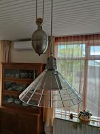 Hanglampen, in hoogte verstelbaar., Huis en Inrichting, Lampen | Hanglampen, Glas, Ophalen of Verzenden, Zo goed als nieuw, 50 tot 75 cm