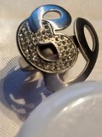 BREIL TRIBE 86 AF, Sieraden, Tassen en Uiterlijk, Ringen, Ophalen of Verzenden, Dame, Zilver, Met strass