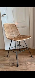 HKliving Rattan Dining Chair Natural, Ophalen, Bruin, Nieuw, Metaal