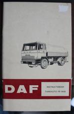 Daf tankauto instructieboekje FR 16100, Verzenden