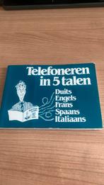 Telefoneren in 5 talen, Ophalen of Verzenden, Zo goed als nieuw, Moppen
