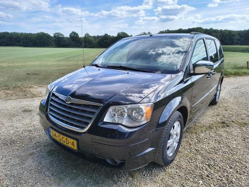 Chrysler Voyager Town & Country V6 LPG G3 7 persoons Zwart, Auto's, Chrysler, Particulier, Grand Voyager, ABS, Achteruitrijcamera