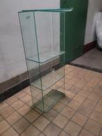 Cd dvd rek glas, Ophalen of Verzenden, Gebruikt, Glas, Dvd's