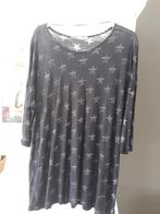 STUDIO zwarte top shirt met sterren 44 VALT RUIMER!! Nieuw, Ophalen of Verzenden, Nieuw, Zwart, Shirt of Top