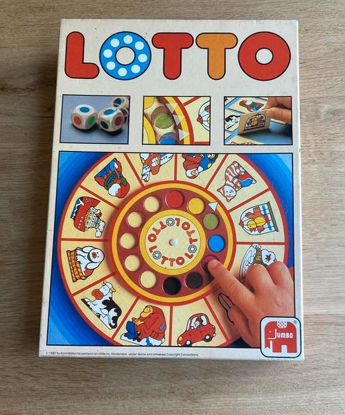 Bordspel: Lotto uit 1983 - Compleet, Hobby en Vrije tijd, Gezelschapsspellen | Bordspellen, Gebruikt, Een of twee spelers, Drie of vier spelers