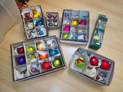Kerstversiering multi ca. 40 delen met piek, Diversen, Kerst, Ophalen