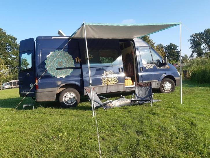 ford transit camper 2005, Caravans en Kamperen, Campers, Particulier, Buscamper of Camperbus, Ford, Ford, Diesel, Handgeschakeld