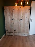 Kledingkast steigerhout, Huis en Inrichting, 25 tot 50 cm, Ophalen of Verzenden