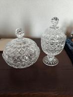 Kristallen Bonbonnières met Deksel - Set van 2, Ophalen