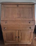 Geloogd secretaire bureau, Ophalen, Gebruikt, Grenenhout, 100 tot 150 cm