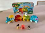 Lego Duplo trein met doos, Kinderen en Baby's, Speelgoed | Duplo en Lego, Ophalen of Verzenden, Zo goed als nieuw, Duplo