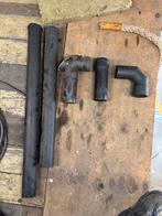 Palletkachel buis 80mm met hulpstukken, Huis en Inrichting, Kachels, Ophalen of Verzenden