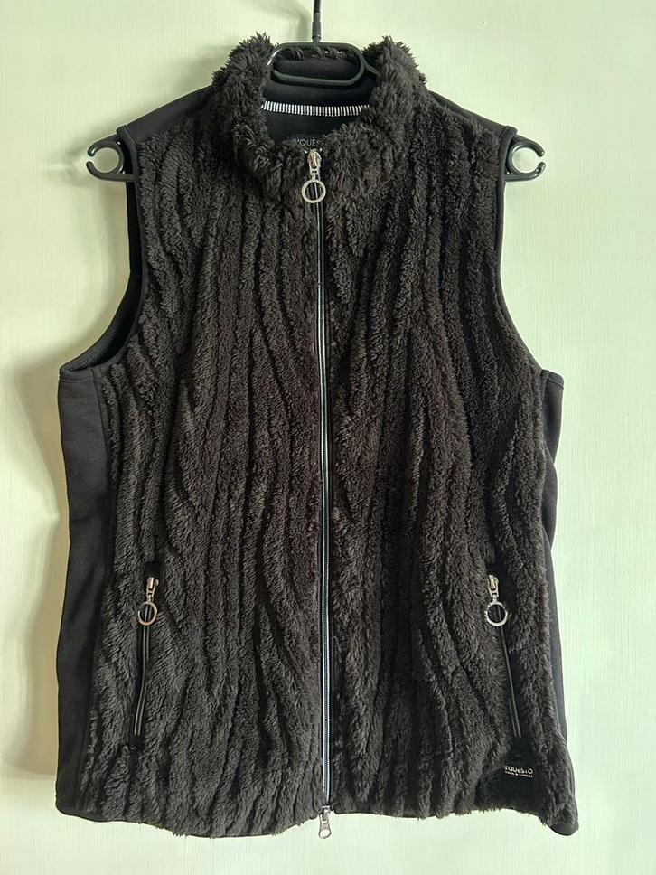 S’questo gilet zwart - maat M, Kleding | Dames, Bodywarmers, Zo goed als nieuw, Maat 38/40 (M), Zwart, Ophalen