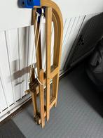 Opvouwbare houten slee, Kinderen en Baby's, Speelgoed | Buiten | Sleeën, Ophalen of Verzenden, Gebruikt, Hout