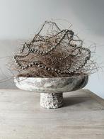 Oude armeluis zilverglas kralen kettingen *HIT*, Ophalen of Verzenden