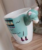 Alpaca Lama beker, Huis en Inrichting, Keuken | Servies, Overige typen, Ophalen of Verzenden, Zo goed als nieuw, Overige stijlen