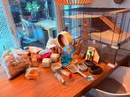Grote hamsterkooi met veel accessoires, Dieren en Toebehoren, Knaagdieren en Konijnen | Hokken en Kooien, 60 tot 90 cm, Ophalen of Verzenden