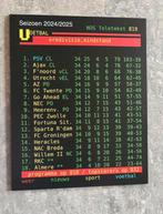 Eredivisie eindstand seizoen 2024/2025, Ophalen of Verzenden, Zo goed als nieuw, Poster, Plaatje of Sticker