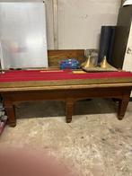 Wilhelmina Biljarttafel 210x110 - Compleet, Ophalen, Gebruikt, Biljarttafel