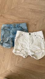 Korte broeken set, maat 140, van de WE, Kleding | Dames, Ophalen of Verzenden, Zo goed als nieuw, Blauw, W27 (confectie 34) of kleiner