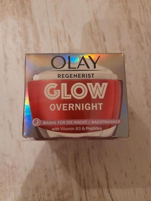 Olay Glow overnight Mask, Sieraden, Tassen en Uiterlijk, Uiterlijk | Gezichtsverzorging, Nieuw, Verzorging, Gehele gezicht, Ophalen of Verzenden