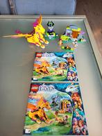 Lego 41175, Fire Dragon's Lava Cave, Elves, Ophalen of Verzenden, Zo goed als nieuw, Overige merken