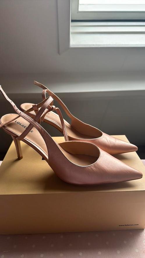 Lola Cruz nieuwe sandalen roze metallic 40, Kleding | Dames, Schoenen, Ophalen of Verzenden