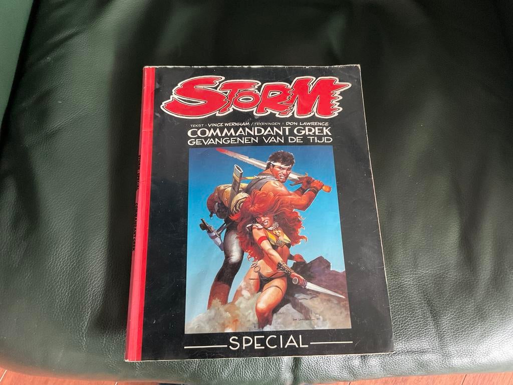 Storm: commandant grek, Eén stripboek, Ophalen of Verzenden, Gelezen