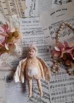 Prachtige brocante wattenpopje Vogeltje feathertree kerst, Antiek en Kunst, Curiosa en Brocante, Ophalen of Verzenden