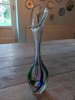 Elegante Maastricht Kristalunie glazen vaas, Ophalen of Verzenden