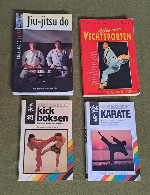 4 x vechtsport boeken, Sport en Fitness, Vechtsporten en Zelfverdediging, Gebruikt, Karate, Ophalen of Verzenden