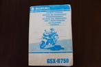 Suzuki GSX-R750 1998 motorfiets handleiding manual GSX R750, Ophalen of Verzenden, Suzuki