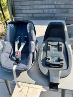 Maxi cosi familyfix2 + maxi cosi pebble pro, Ophalen, Autogordel, Zo goed als nieuw, 0 t/m 13 kg