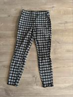 Zgan Studio Anneloes geblokte broek S, Kleding | Dames, Broeken en Pantalons, Studio Anneloes, Zwart, Ophalen of Verzenden, Zo goed als nieuw