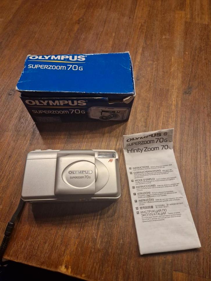 Olympus Superzoom 70G Camera -, Audio, Tv en Foto, Fotocamera's Analoog, Zo goed als nieuw, Compact, Olympus, Ophalen of Verzenden