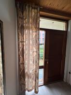 Gordijn met rails, Gebruikt, 100 tot 150 cm, 200 cm of meer, Beige