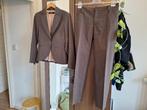 2-delig pak - Bruuns Bazaar (BZR) - maat S, Kostuum of Pak, Bruin, Ophalen of Verzenden, Zo goed als nieuw