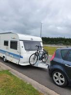 Hobby DeLuxe 440 SB Caravan., Caravans en Kamperen, Caravans, Vast bed, Mover, Hobby, Treinzit