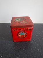 Vintage Lotus Thee Blikje, Huis en Inrichting, Ophalen of Verzenden